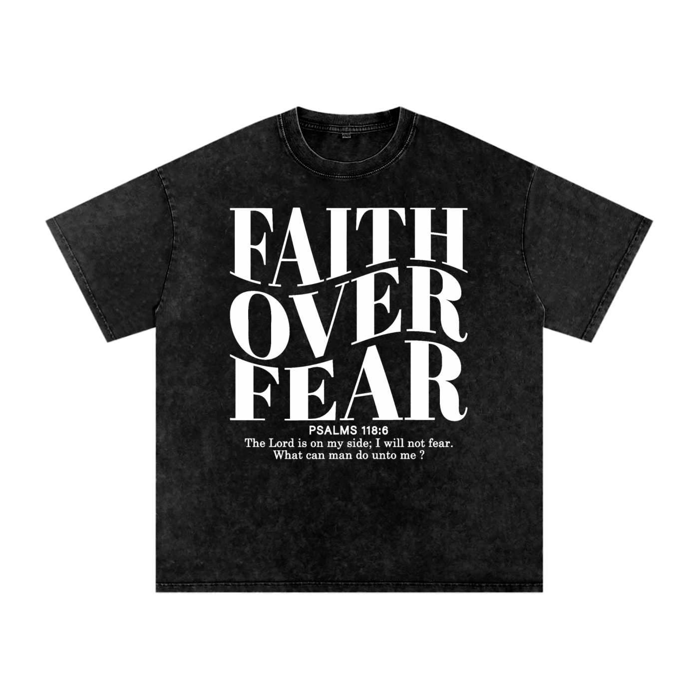 Snow Washed Faith Over Fear